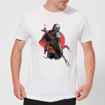 The Mandalorian Blaster Rifles Men's T-Shirt - White - XL