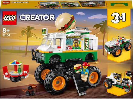 LEGO Creator: 3in1 Monster Burger Truck Building Set (31104)