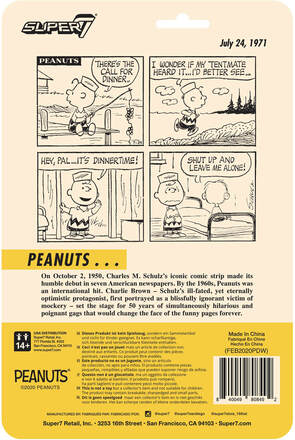 Super7 Peanuts ReAction Figure - Camp Charlie Brown