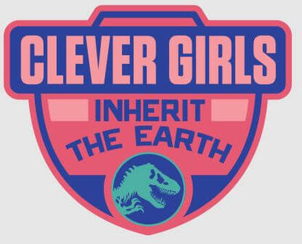 Jurassic Park Clever Girls Inherit The Earth Women's T-Shirt - Grey - XS - Grey