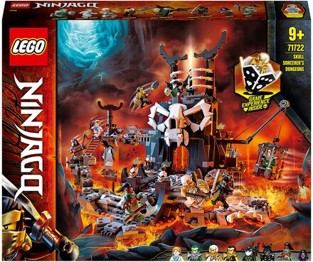 LEGO NINJAGO: Skull Sorcerers Dungeons Board Game Set (71722)