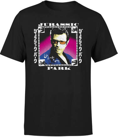 Jurassic Park Jeff Men's T-Shirt - Black - XL