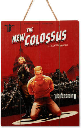 Doctor Collector Wolfenstein Colossus Wood Art - Limited Edition