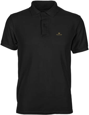 DC Batman Wayne Industries Unisex Polo - Black - S - Black