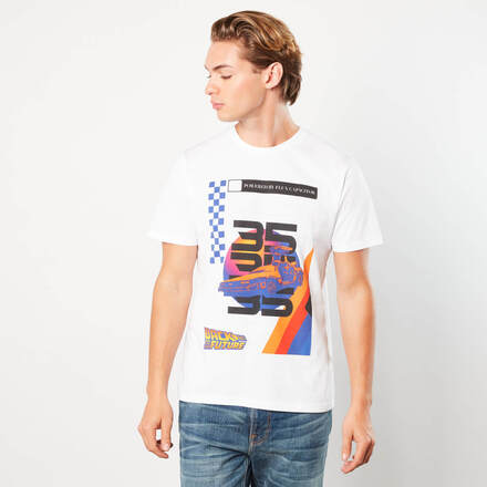 Back to the future Powered Car Unisex T-Shirt - White - M - White