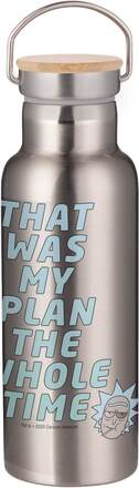 Rick & Morty That Was My Plan... Portable Insulated Water Bottle - Steel