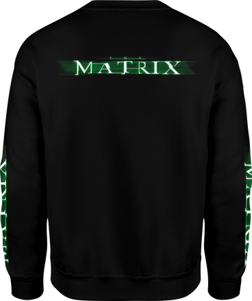 The Matrix Logo Code Sweatshirt - Black - M - Black