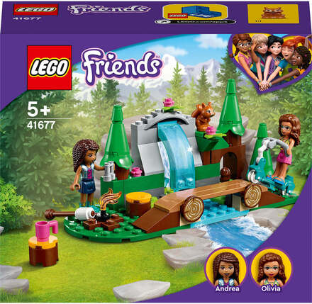 LEGO Friends: Forest Waterfall Camping Adventure Set (41677)