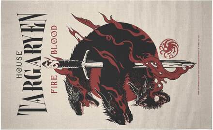 Decorsome x Game of Thrones Targaryen Woven Rug - Large
