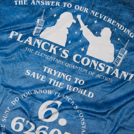 Stranger Things Planck's Constant Fleece Blanket - L