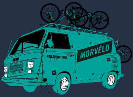Morvelo Truckin Men's T-Shirt - Navy - XL - Navy