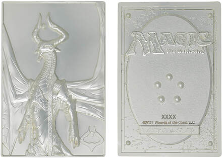 Magic the Gathering Limited edition Silver plated Ingot featuring Nicol by Fanattik