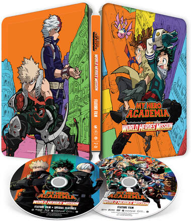 My Hero Academia: World Heroes Mission Steelbook (includes DVD)