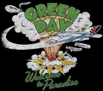 Green Day Paradise Men's T-Shirt - Black - 4XL