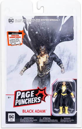 DC Direct: Page Punchers - Endless Winter Comic and Black Adam 3 Inch Action Figure