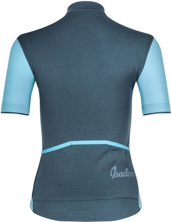 Isadore Signature Women's Short Sleeve Jersey - M - Orion Blue/Aquarelle