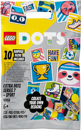 LEGO DOTS: Extra DOTS: Series 7 - SPORT Tiles Craft Set (41958)