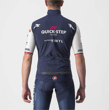 Castelli Quick-Step Alpha Vinyl Pro Team Perfetto Ros Vest - M