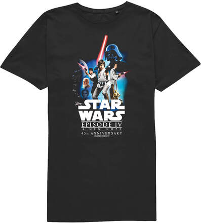 Star Wars - A New Hope - 45th Anniversary Composition Unisex T-Shirt - Black - M