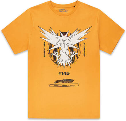 Pokémon Zapdos Legendary Unisex T-Shirt - Mustard - XL