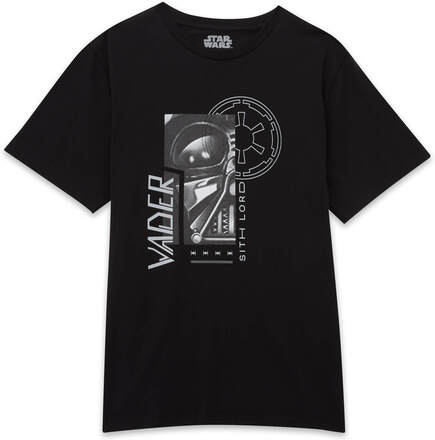 Star Wars Vader Sith Sci-Fi Collage Men's T-Shirt - Black - L
