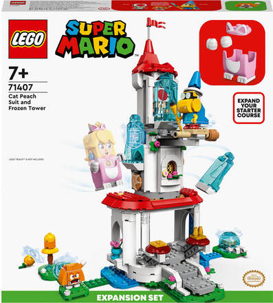 LEGO Super Mario Cat Peach Suit & Tower Expansion Set (71407)