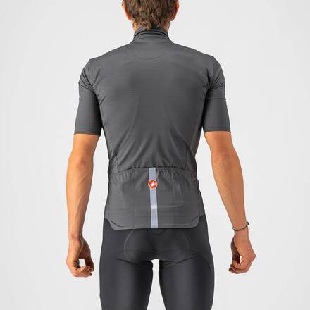 Castelli Pro Thermal Mid Short Sleeve Jersey - XL - Dark Gray