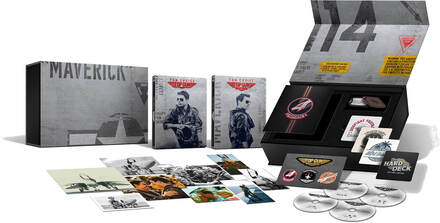 Top Gun Maverick and Top Gun - 2 Movie 4K Ultra HD Steelbook Superfan Collection