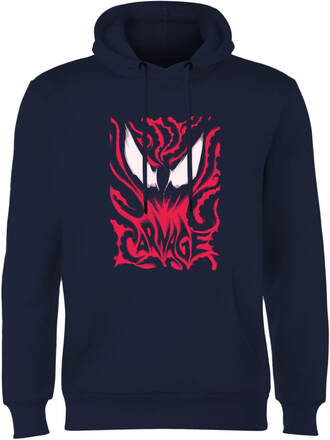 Venom Carnage Hoodie - Navy - S - Navy