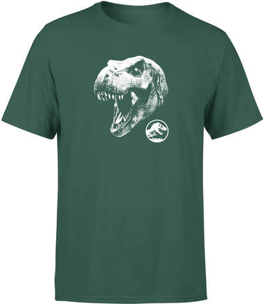 Jurassic Park T Rex Men's T-Shirt - Green - XXL - Green