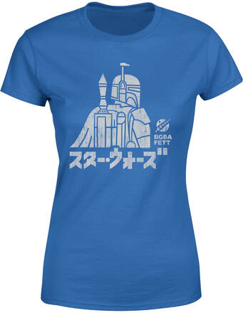 Star Wars Kana Boba Fett Women's T-Shirt - Blue - M - Blue
