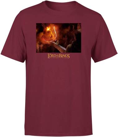 Lord Of The Rings You Shall Not Pass Men's T-Shirt - Burgundy - M - Burgundy