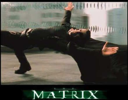 Matrix Bullet Time Hoodie - Black - 5XL - Black
