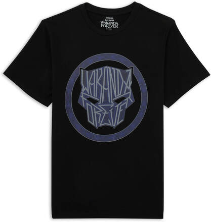 Wakanda Forever Emblem Men's T-Shirt - Black - XS - Black