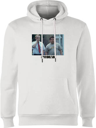 Shaun of the Dead I Think We Should Go Back Inside Hoodie - White - L - White