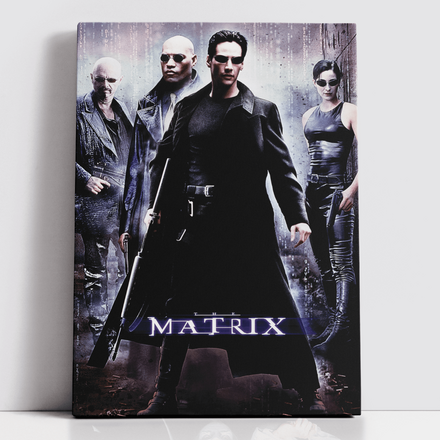 Decorsome x Matrix Classic Poster Rectangular Canvas - 20x30 inch