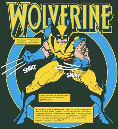 X-Men Wolverine Bio Hoodie - Green - XL - Green