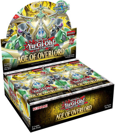 Yu-Gi-Oh! TCG: Age of Overlord Booster CDU (24 Booster Packs)