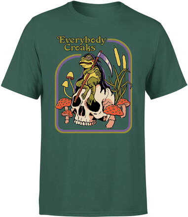Everybody Croaks Men's T-Shirt - Green - S - Green