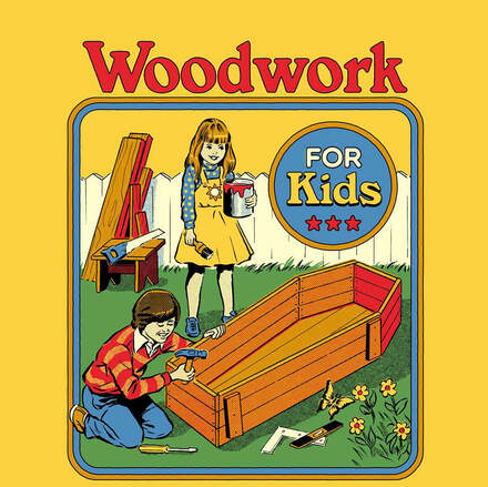 Woodwork For Kids Men's T-Shirt - Yellow - XS - Yellow