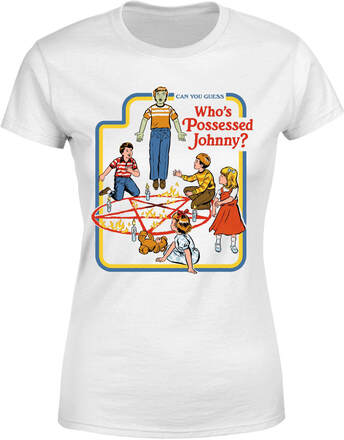 Who's Possessed Johnny Women's T-Shirt - White - S - White