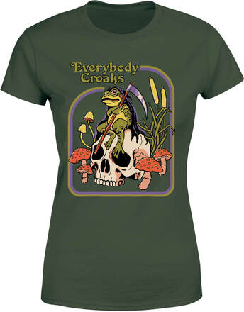 Everybody Croaks Women's T-Shirt - Green - M - Green
