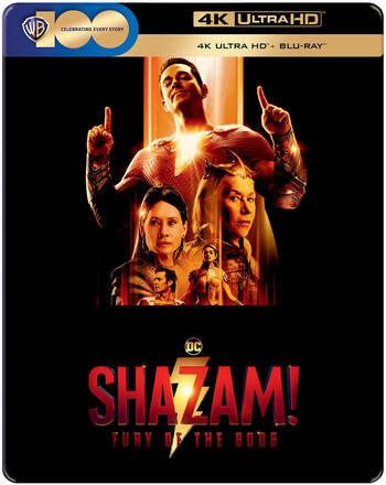 Shazam! Fury of The Gods Zavvi Exclusive 4K Ultra HD Steelbook