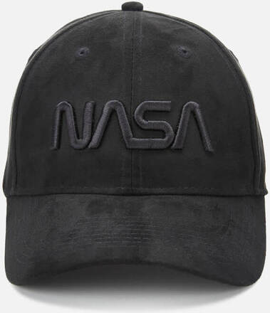 NASA 3D Embroidered Suede Cap - Black