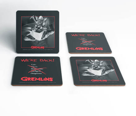 Gremlins Stripe Coaster Set