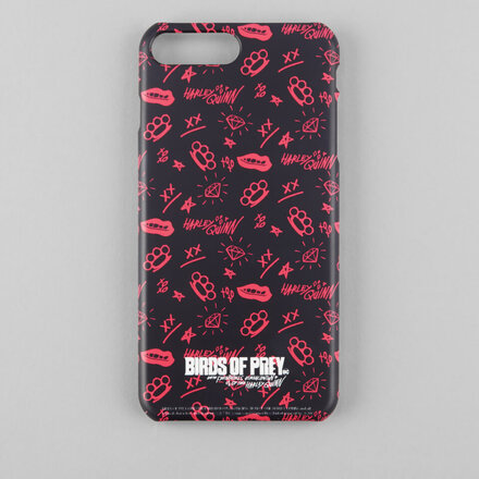 Birds of Prey Black & Pink Phone Case for iPhone and Android - iPhone 6 Plus - Tough Case - Gloss