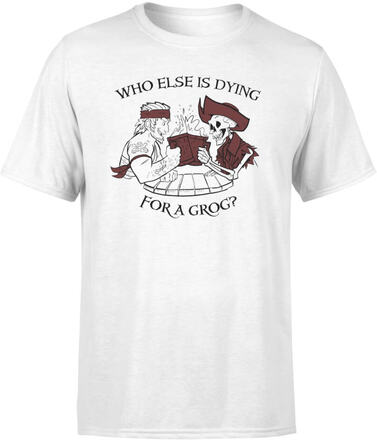 Sea of Thieves Dying For A Grog T-Shirt - White - L