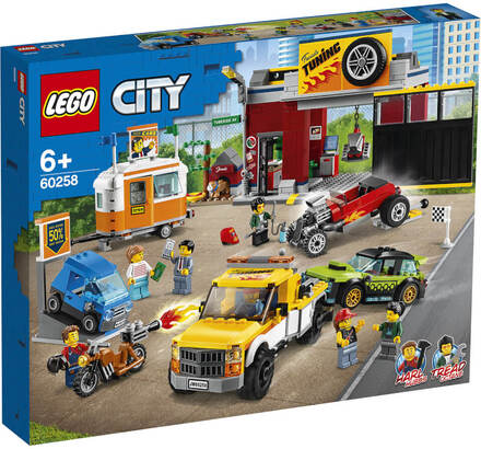LEGO City: Nitro Wheels Tuning Workshop Building Set (60258)