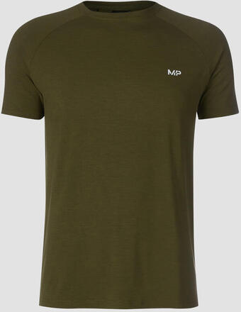 MP Performance Short Sleeve T-Shirt - Army Green/Sort - XXXL