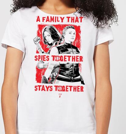 Black Widow Family That Spies Together Women's T-Shirt - White - XXL - White